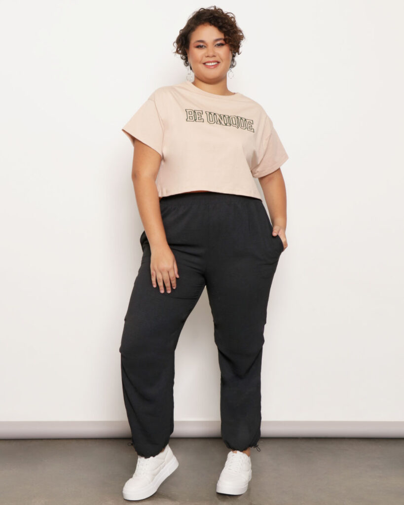 cropped plus size